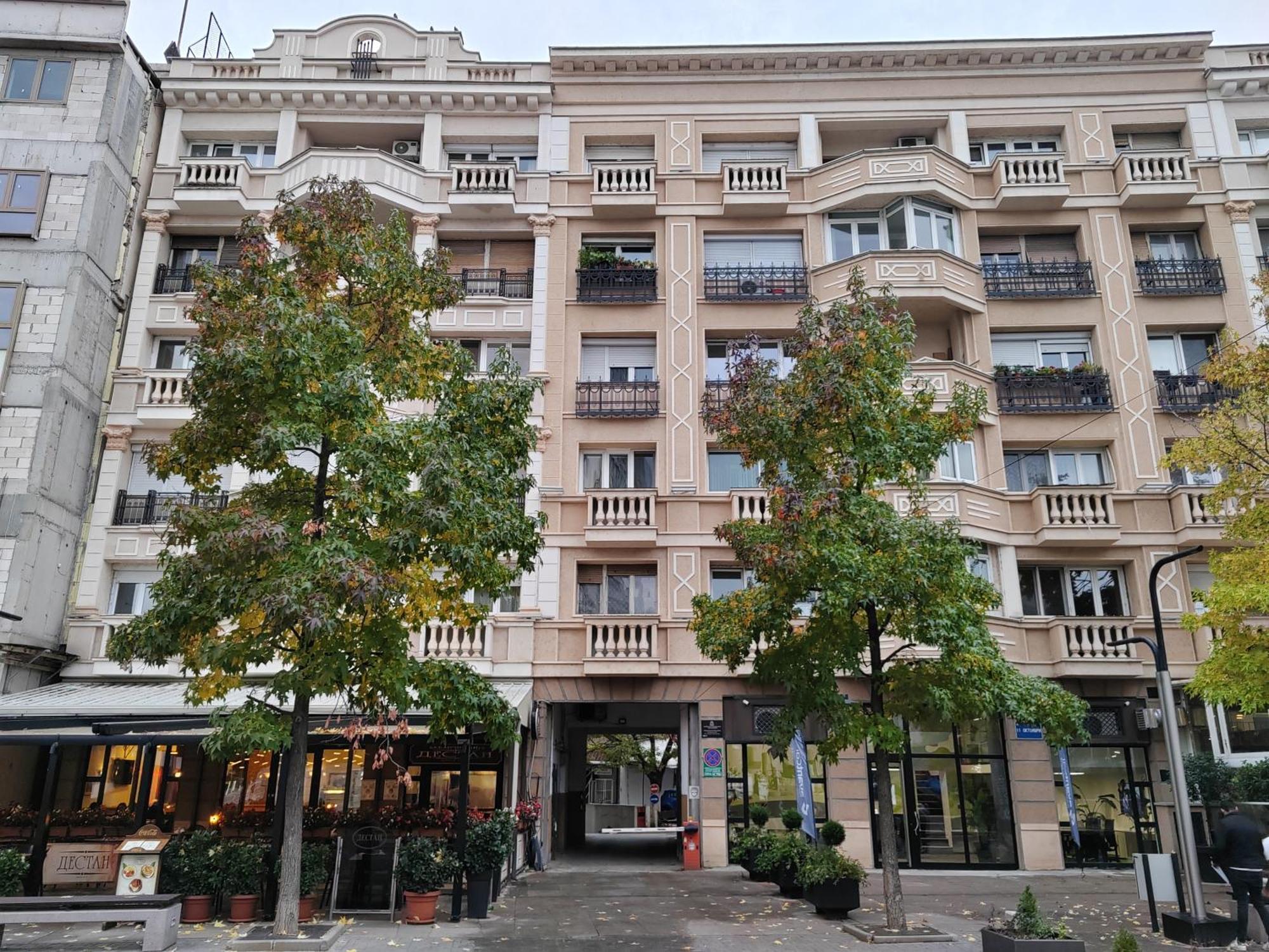 City Sqare Apartment Verde สโกเปีย ภายนอก รูปภาพ